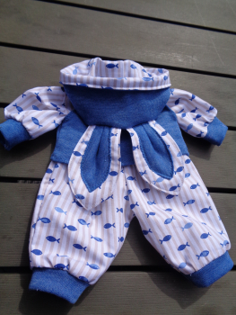 Preview: Baby-Overall mit Weste Friedrich